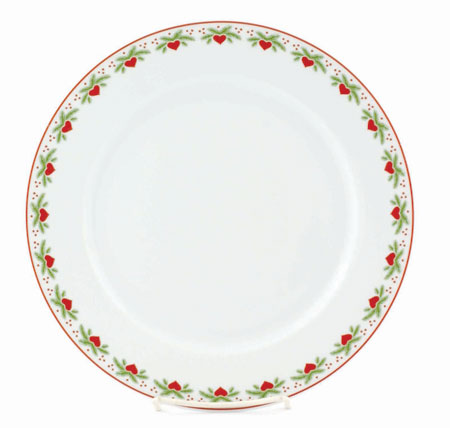 NEW Hearts & Pines Dinner Plate
