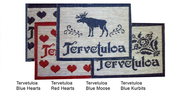 Plastic Welcome Plastic Doormats from Sweden