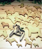 Swedish Dala Horse Cookie Cutter Set