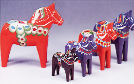 Swedish Dala Horses