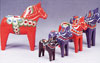 Wooden Dala Horses