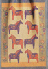 Dala Horse Cotton Throw