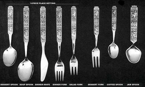 Konge-Tinn Pewter Flatware