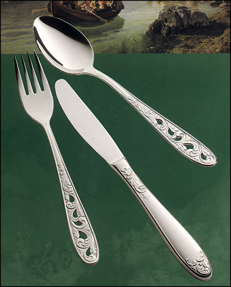 Norwegian Stainless Flatware - Kristin design