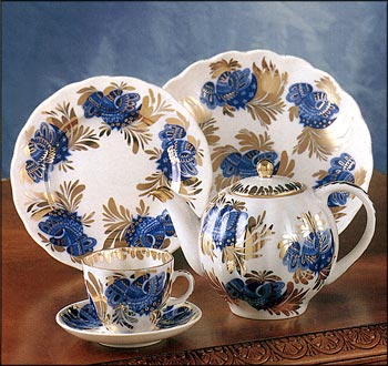 Golden Garden, Lomonosov Porcelain